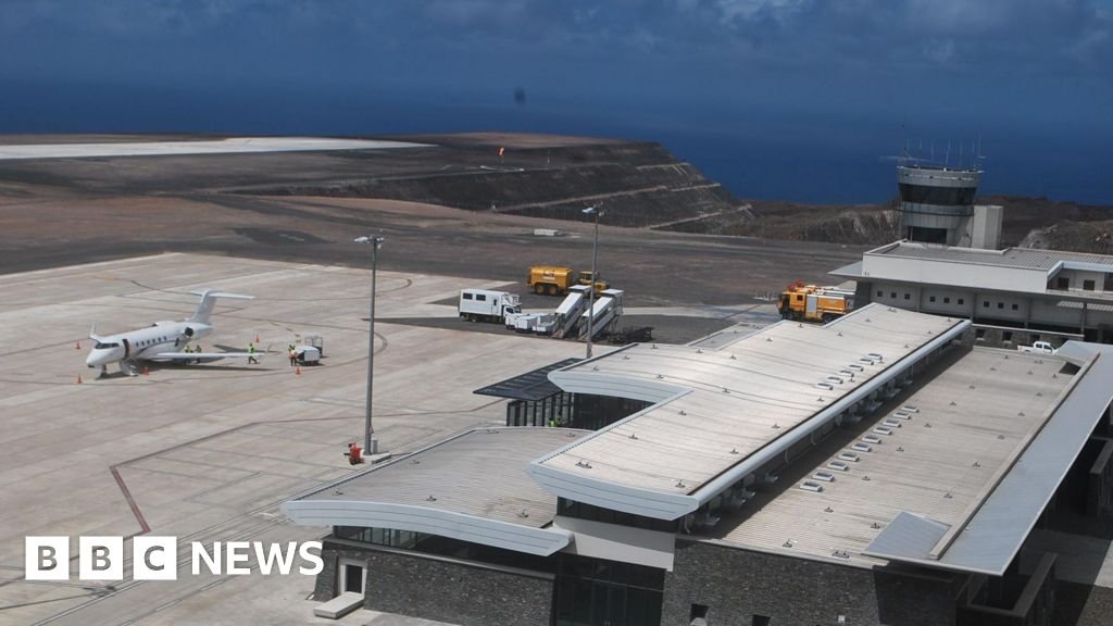 St Helena: Only airport on remote British overseas island closed over safety fears - BBC