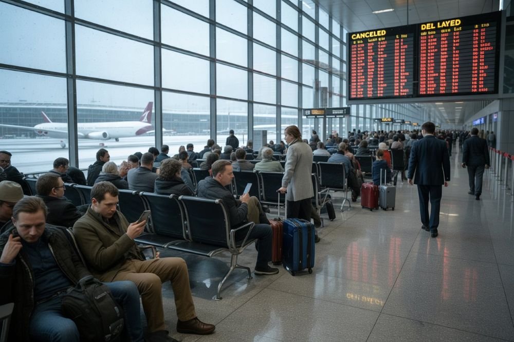 Europe travel flights cancellations
