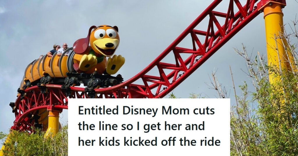 Slinky Dog Dash rollercoaster at Disney World