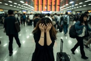 Thousands of passengers stranded across asia today as thailand, japan, hong kong, china, malaysia, and t&uuml;rkiye cancel 307 and delay 2797 flights, disrupting cathay pacific, pegasus airlines, airasia, malaysia airlines, and others in bangkok, tokyo, istanbul, and more