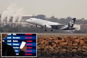 Air New Zealand cancels over 1,000 flights as oil prices soar