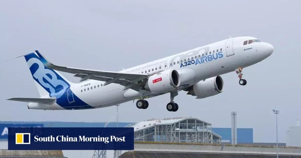 Airbus wins Chinese airline’s 101-plane order in victory over Boeing in key market