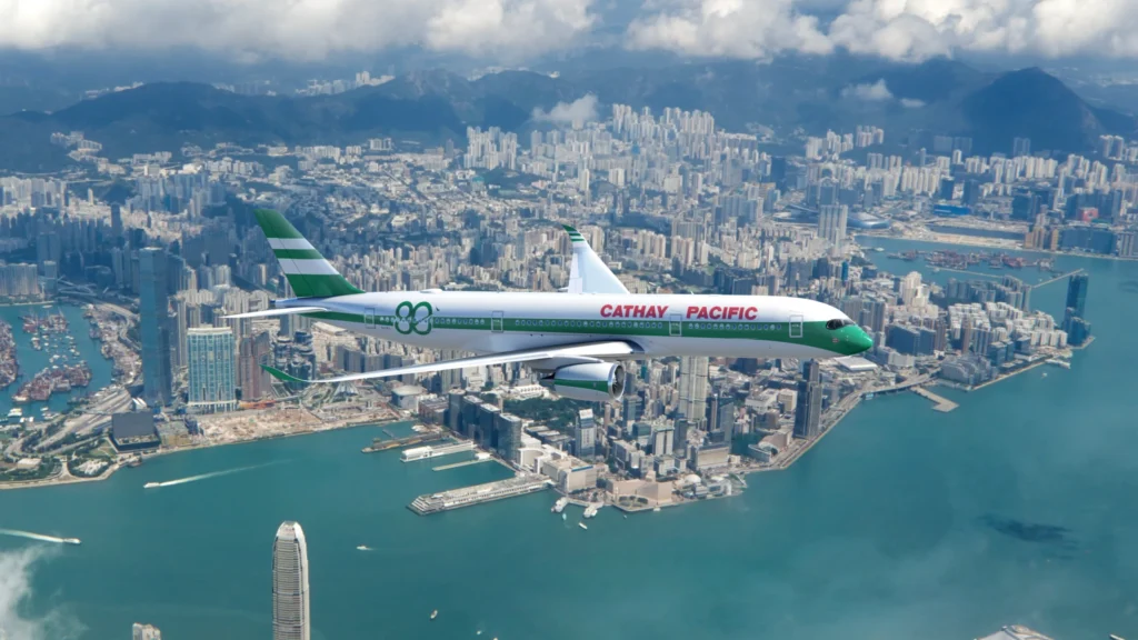 Cathay Pacific Begins New Flights to This US City with Special A350