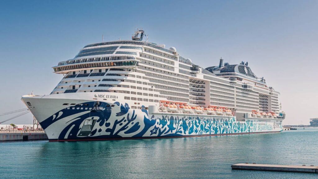 MSC Euribia Cruise Ship in the Middle East