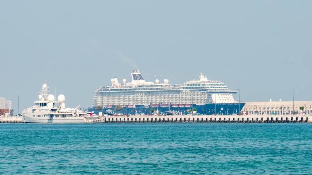 TUI Cruise Ship in the Middle East