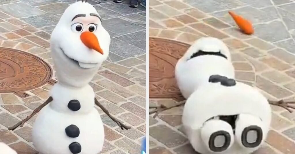 Over 31 Million People Are Losing It At This Video Of Robot Olaf "Dying" At Disneyland - buzzfeed.com