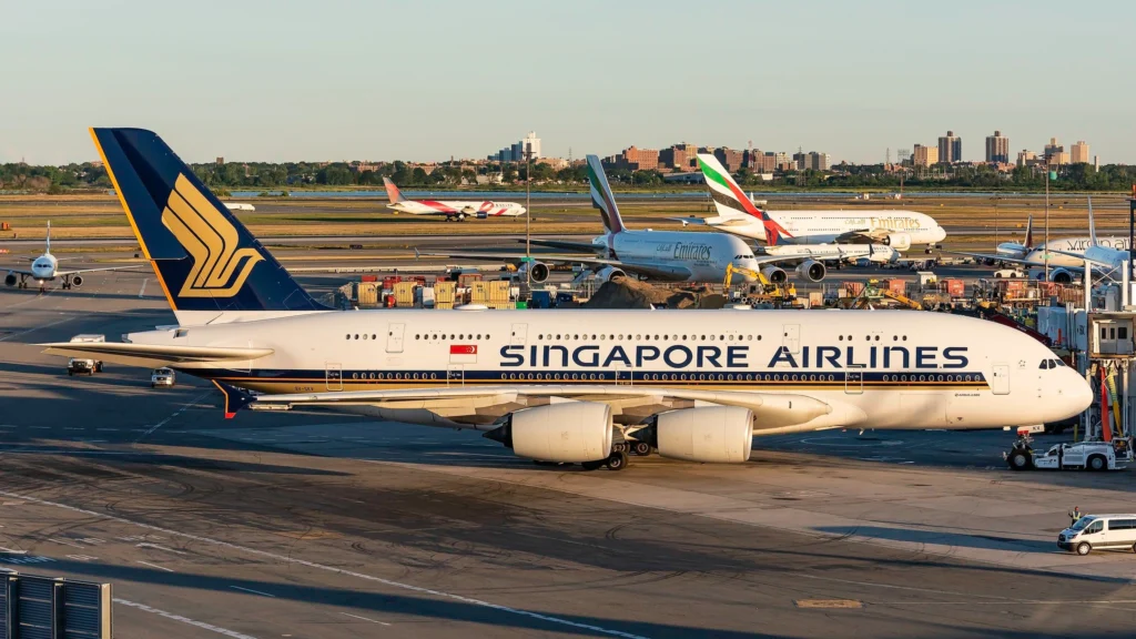 Singapore Airlines A380, Emirates A380, Delta Air Lines