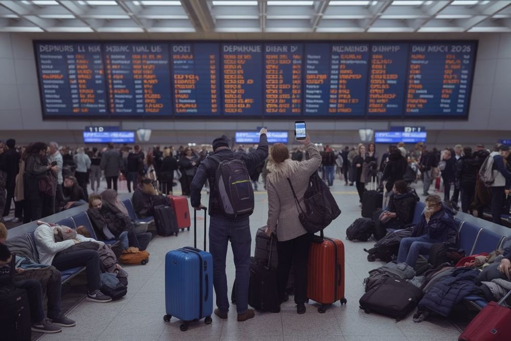 Europe travel flights cancellations