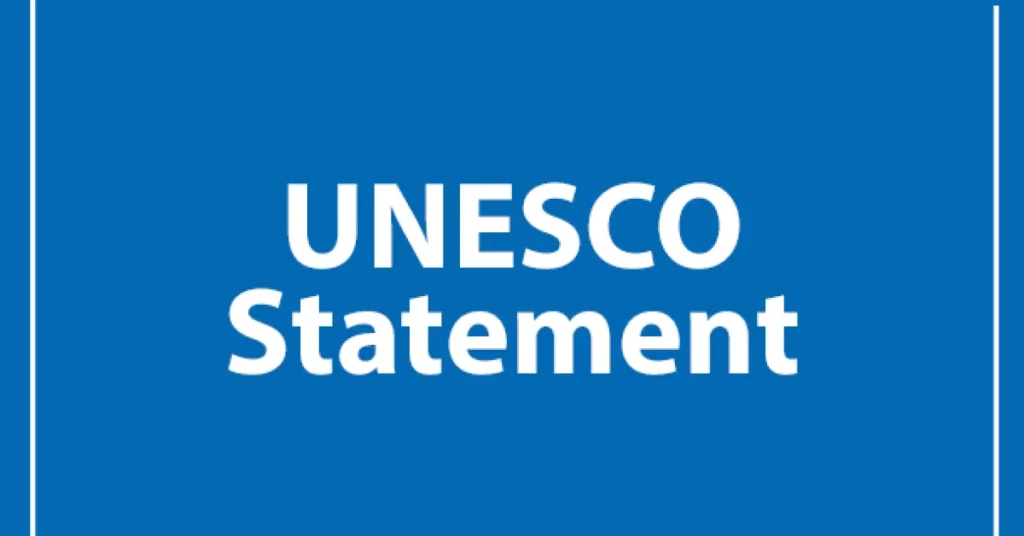 UNESCO expresses concern over the protection of cultural heritage