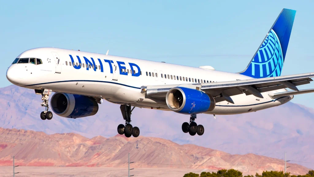 United Airlines Boeing 757