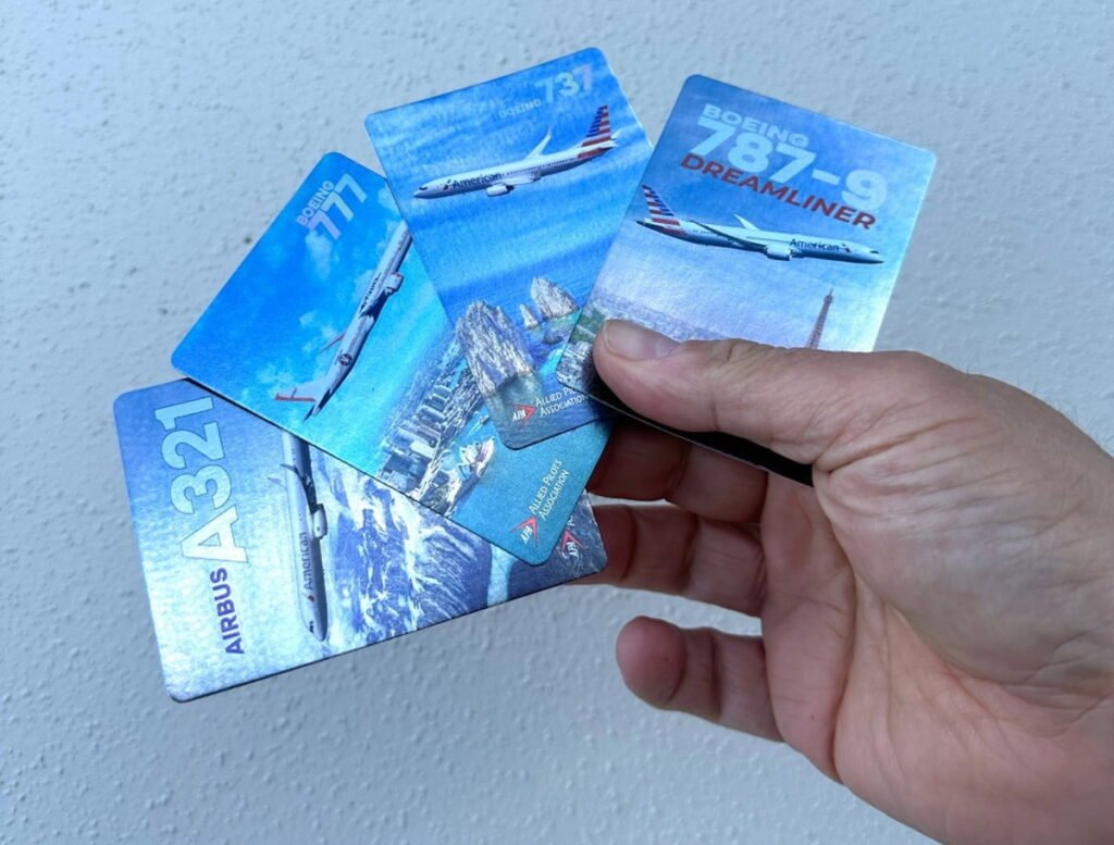 American Pilot Union Rolls Out Airplane Trading Cards: “My Union Dues At Work”