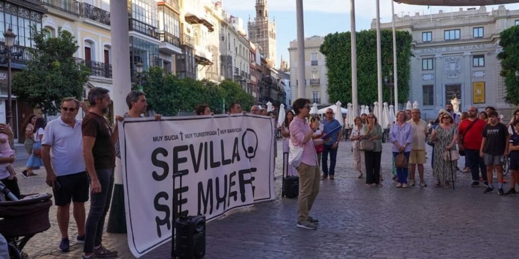 Anti-tourism protests: 'Guerrilla campaigns' erupt throughout popular Spanish city that reached 100% capacity ahead of Easter