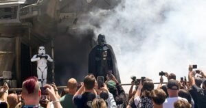Darth Vader arrives at 'Star Wars' Land, marking a pivot for Disneyland