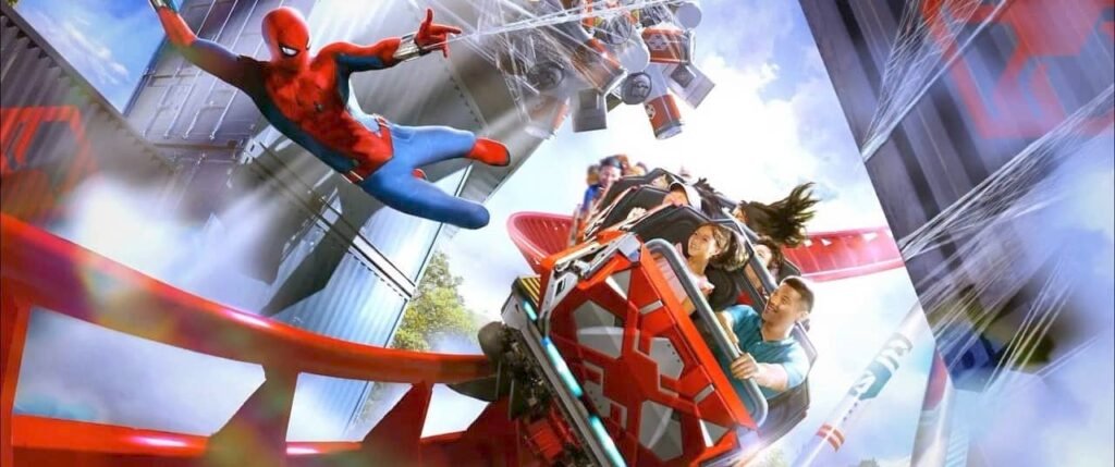 Disney shares update on new Spider-Man coaster