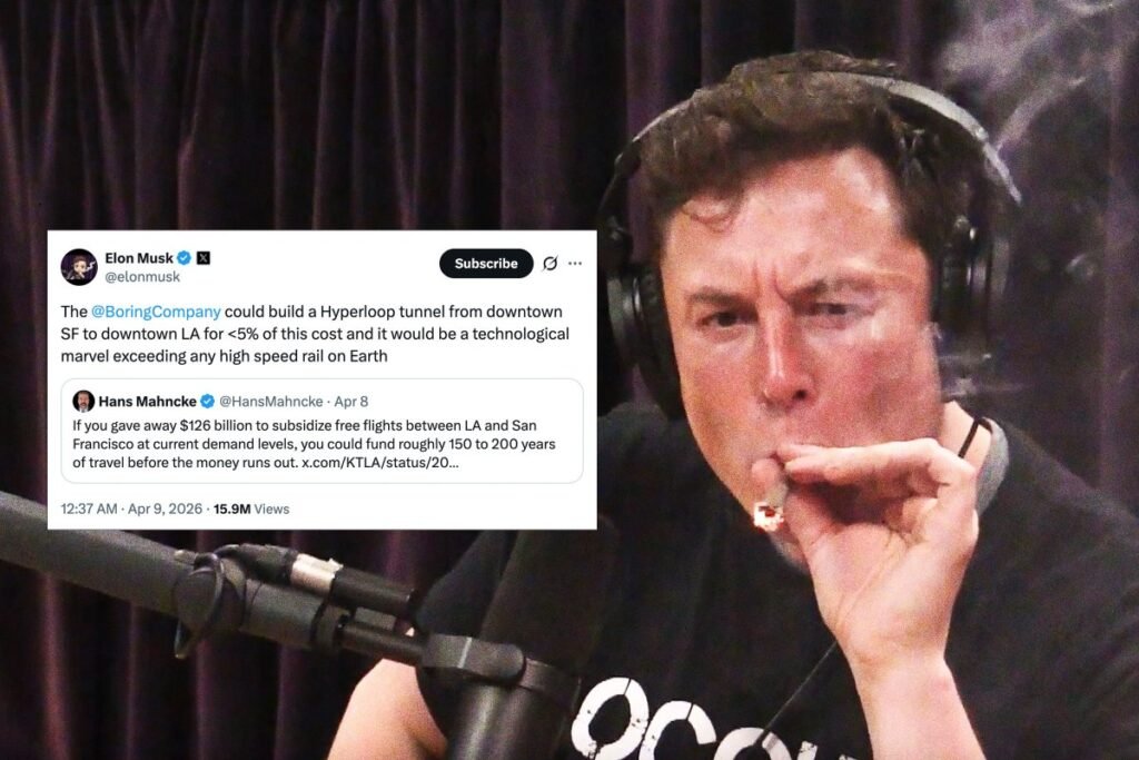 Elon Musk Says He Could Definitely Build a Public Transit System Better Than Anything In China If He Tried