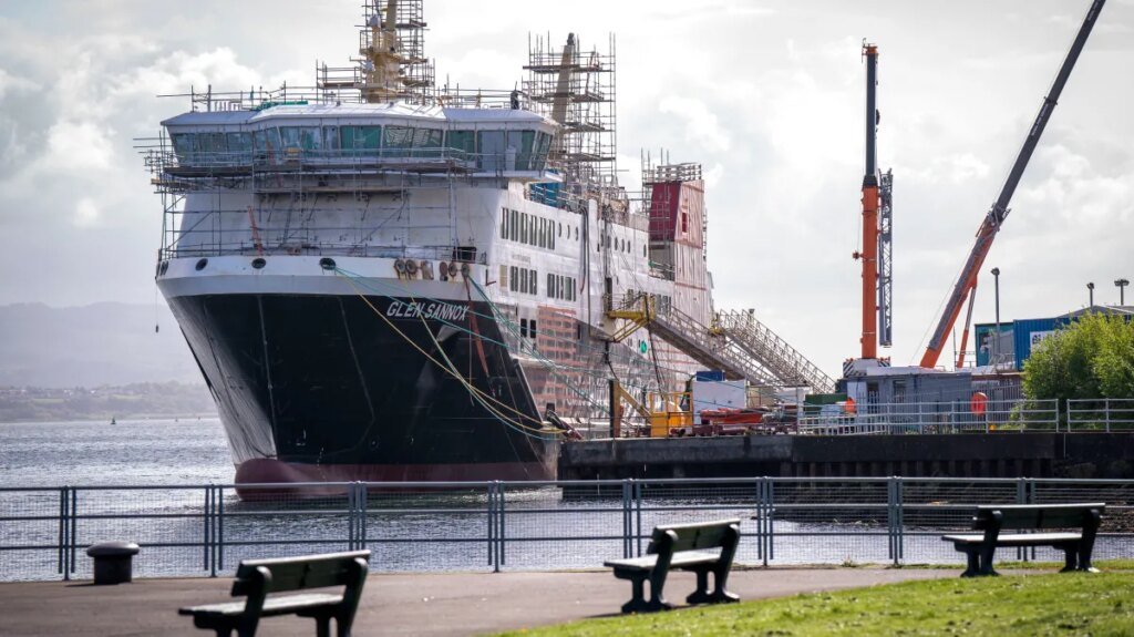 Glen Sannox out of action again as ferry woes deepen on west coast - The Times