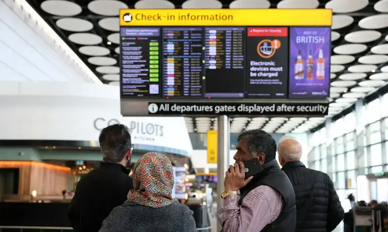 Heathrow airport traffic surges as war diverts global flights - World