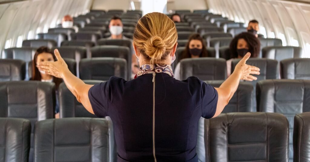 Here's What Flight Attendants Can And Can't Do When A Passenger Is Unruly