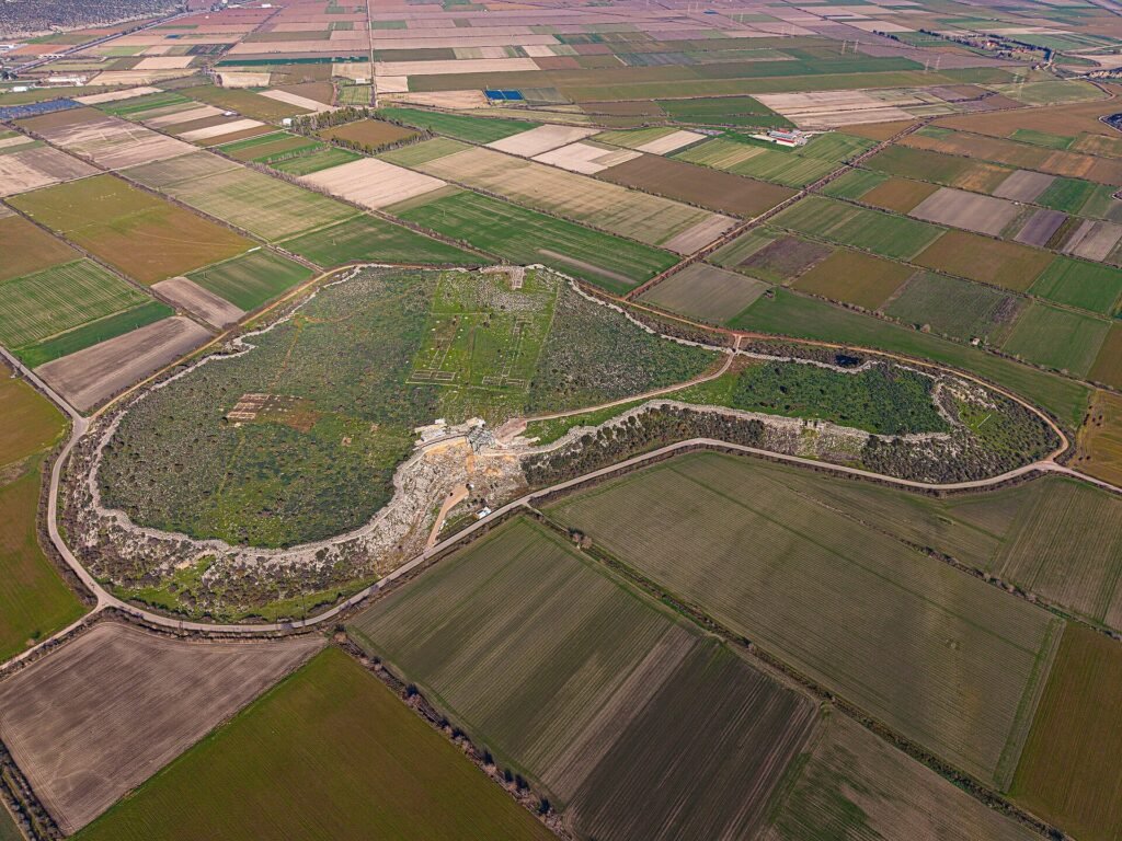 Mycenaean acropolis of Gla, Greece