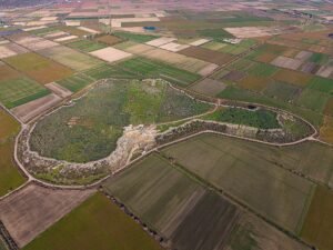 Mycenaean acropolis of Gla, Greece
