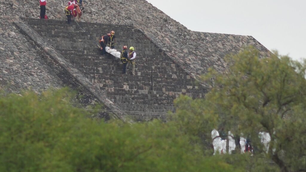 Mexico to beef up security at tourist sites after shooting at pyramids : NPR