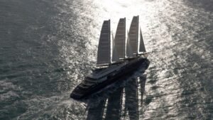 Orient Express Corinthian, the World's Largest Sailing Yacht,