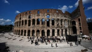 Paving the way: Rome Colosseum renovation reveals structures hidden for centuries