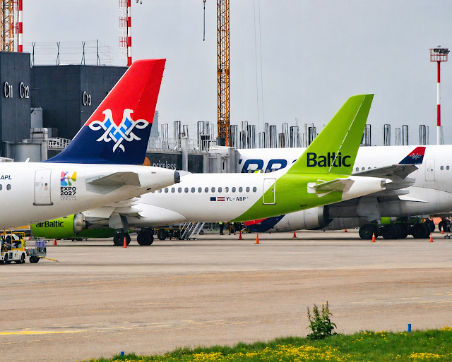 TRIP REPORT: Air Serbia/airBaltic, Belgrade - Athens - Belgrade