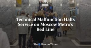Technical Malfunction Halts Service on Moscow Metro’s Red Line