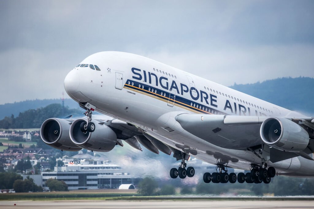 Where is Singapore Airlines flying its Airbus A380s?