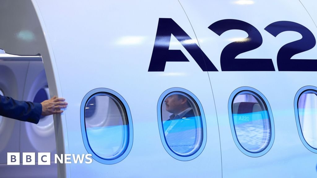 Air Asia places order for 150 Airbus A220 aircraft - BBC