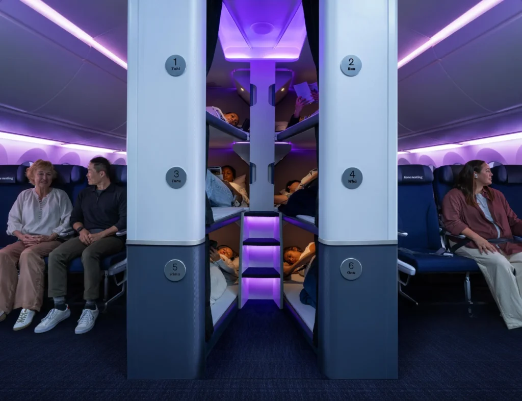 Air New Zealand To Launch First Economy Bunk Beds On 787 for $495