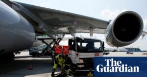 Airlines still have to pay compensation if flights cancelled due to fuel crisis, EU says | Airline industry