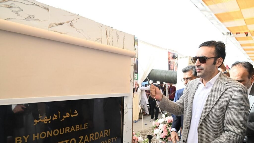 Bilawal inaugurates Karachi’s Shahrah-e-Bhutto Expressway - Pakistan