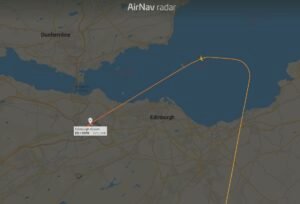 British Airways BA1458 declares emergency on approach to Edinburgh as co-pilot requires medical attention