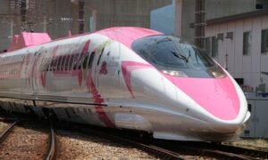 Crowds bid farewell as Japan's Hello Kitty bullet train ends 8-year run