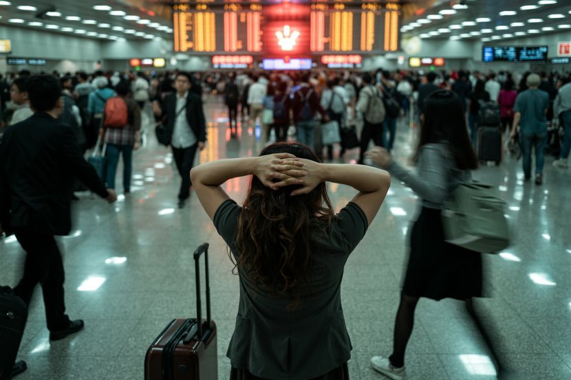 Flights cancelled across asia as thailand, singapore, japan, malaysia, south korea, india, and china delay 2,603 and cancel 194 flights, disrupting thai airways, airasia, korean, japan, and other airlines in tokyo, kuala lumpur, bangkok, and more
