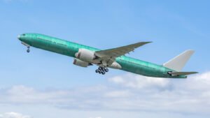 Lufthansa’s first 777-9 takes flight