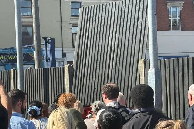 Rail bosses respond after passenger lift fence panel to get out of Walsall station