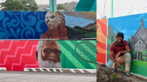 Rainforest Caribbean unveils 400 ft mural in SVG
