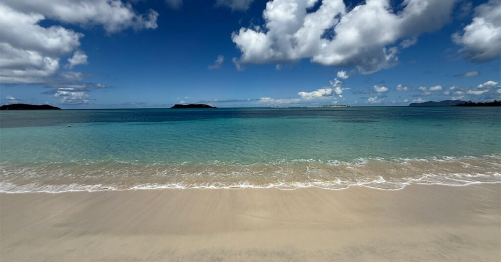 Paradise Beach in Carriacou.