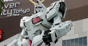 Tokyo’s life-size Gundam anime mecha statue will be removed this summer